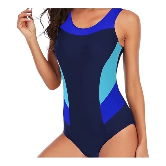 American Trends One Piece Bathing Suit NWOT - Picture 3 of 5